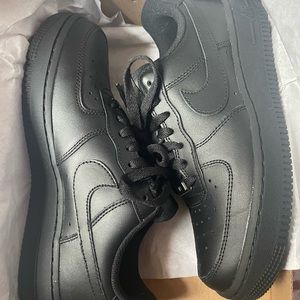 Brand new in the box Air Force ones black women’s size 7